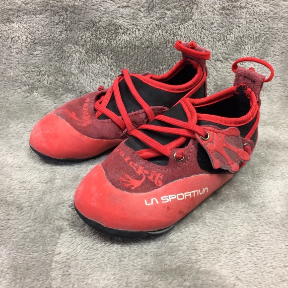 La Sportiva Other - La Sportiva Stick It Kids Climbing Shoes Red Youth Size US 8-9 / EUR 26-27